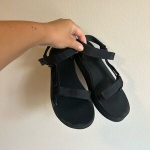 Teva Women's Midform Universal Black Sandals